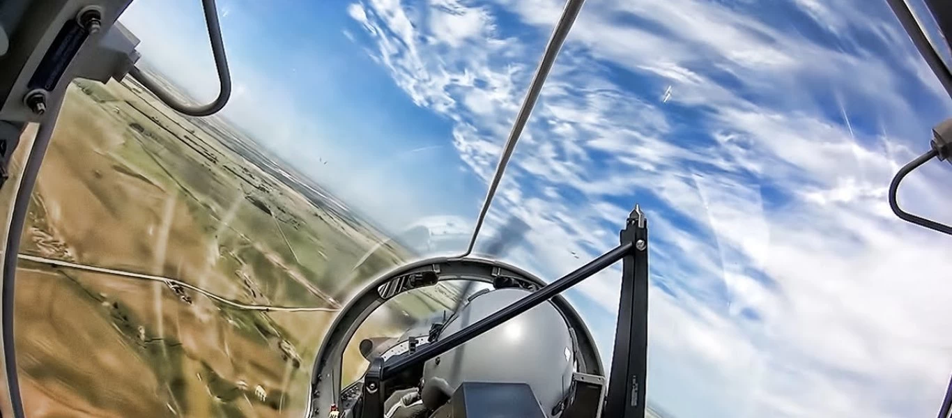 T-6A Texan II: Εντυπωσιακό βίντεο μέσα από το πιλοτήριο